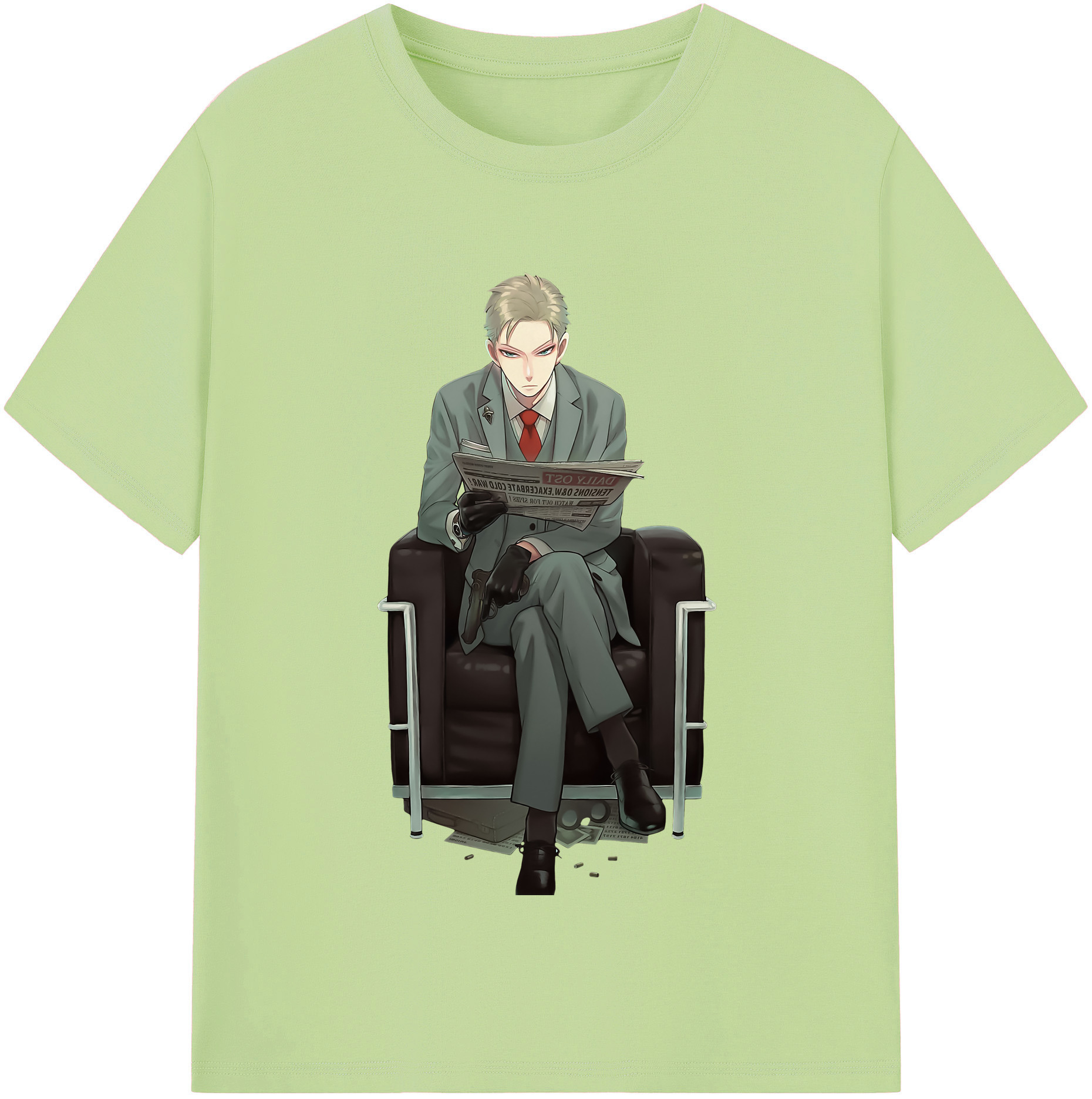 （画像用） SPY×FAMILY间谍家家酒 綿100％半袖Tシャツ（フロントプリント）